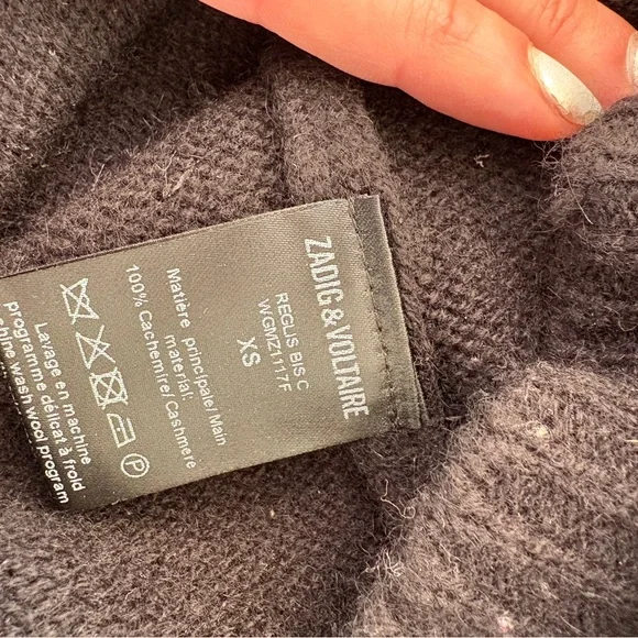 Zadig & Voltaire Broken Heart Sweater